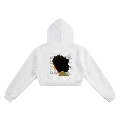 "Worldwide Underground" Cropped Hoodie