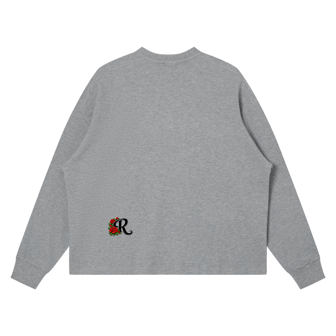 Unisex Waffle Boxy Long Sleeve T-Shirt