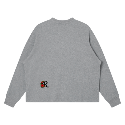 Unisex Waffle Boxy Long Sleeve T-Shirt