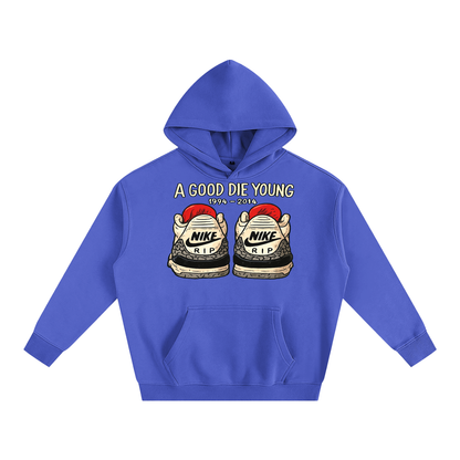 "FOREVER YOUNG" Oversize Fleeced Hoodie