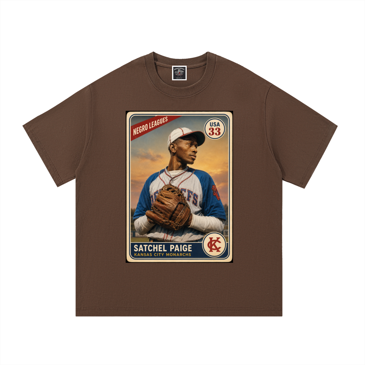 “Satchel Paige” Cotton T-Shirt