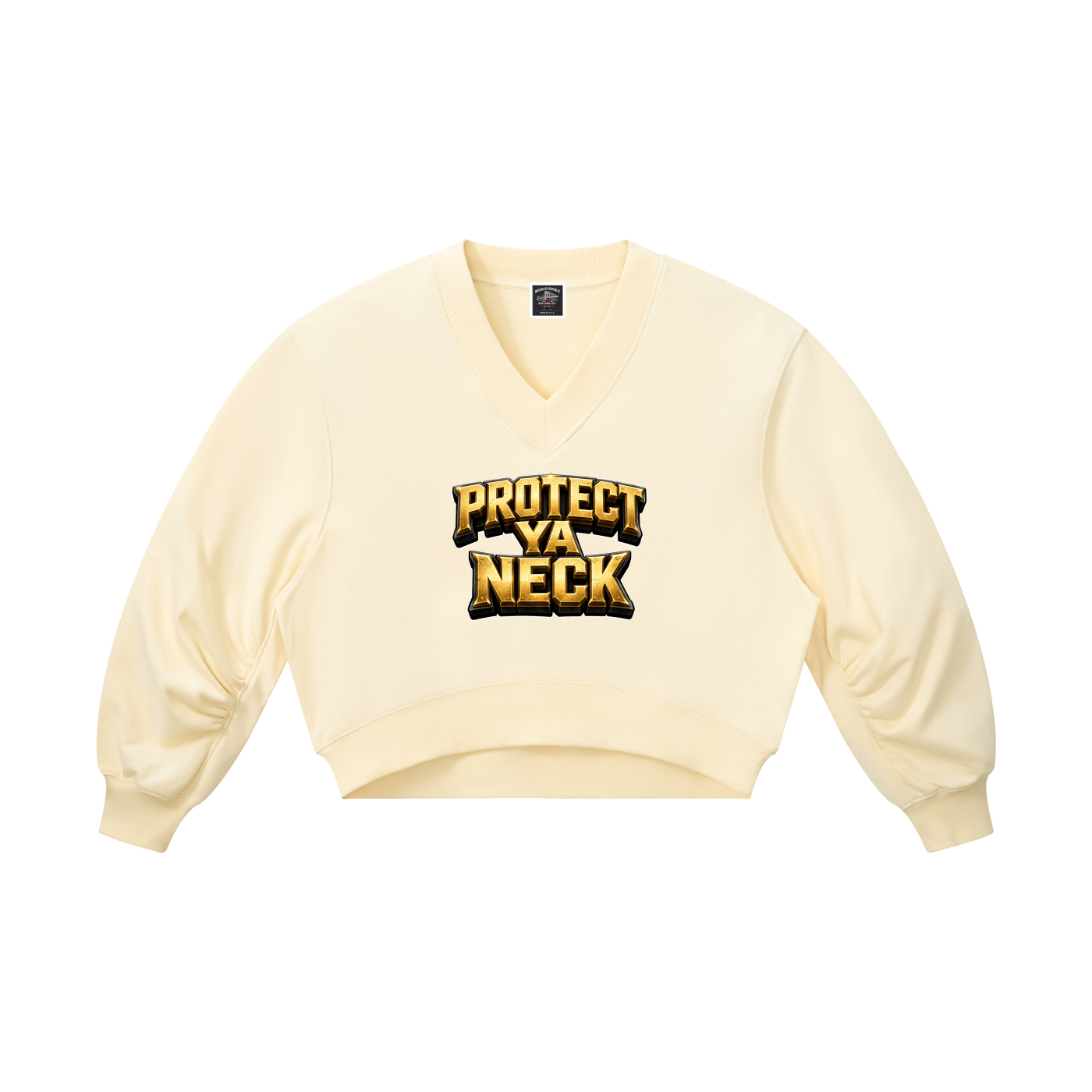 PYN™ Women’s Crop V-Neck Sweatshirt