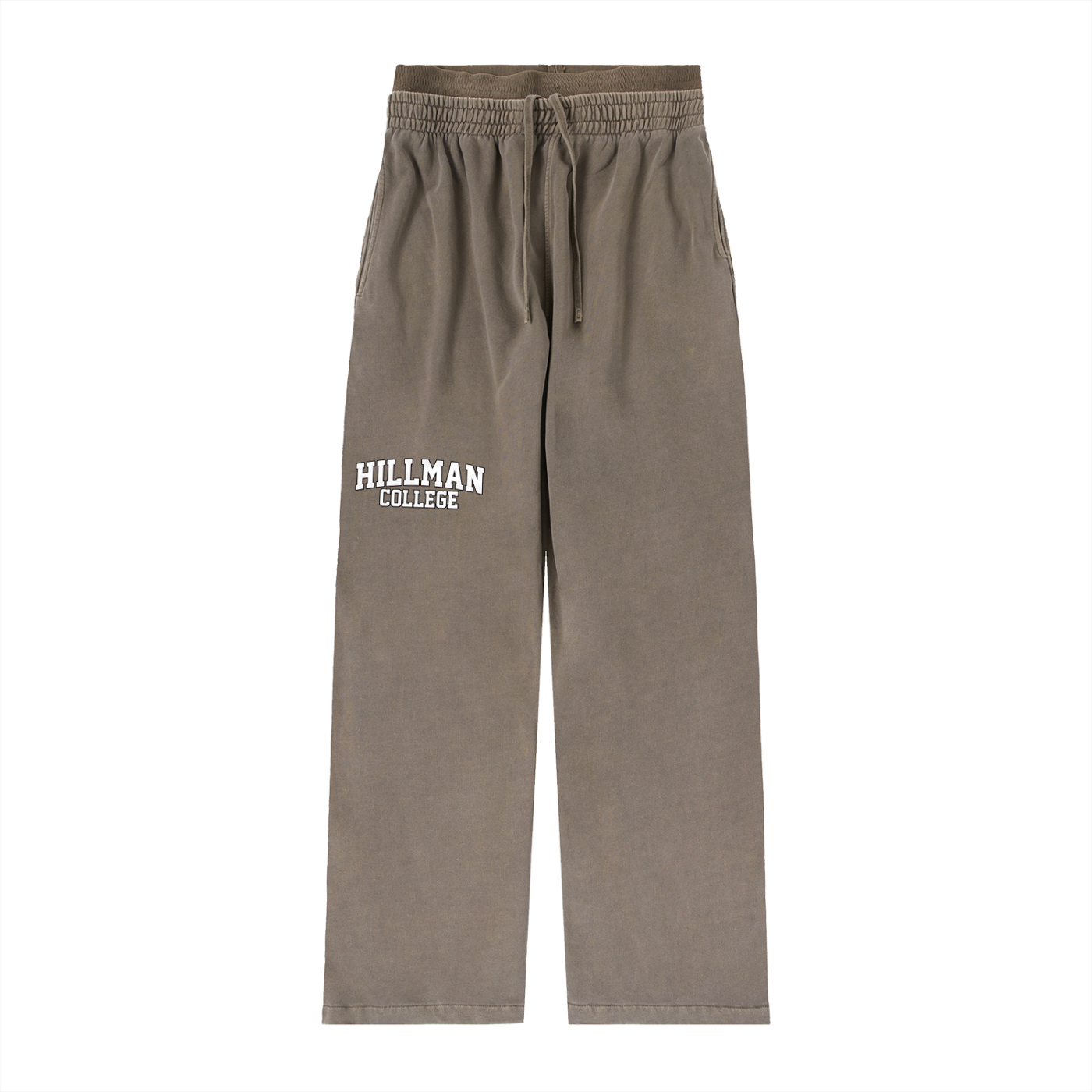 "Hillman College" Vintage Washed Waist Pants