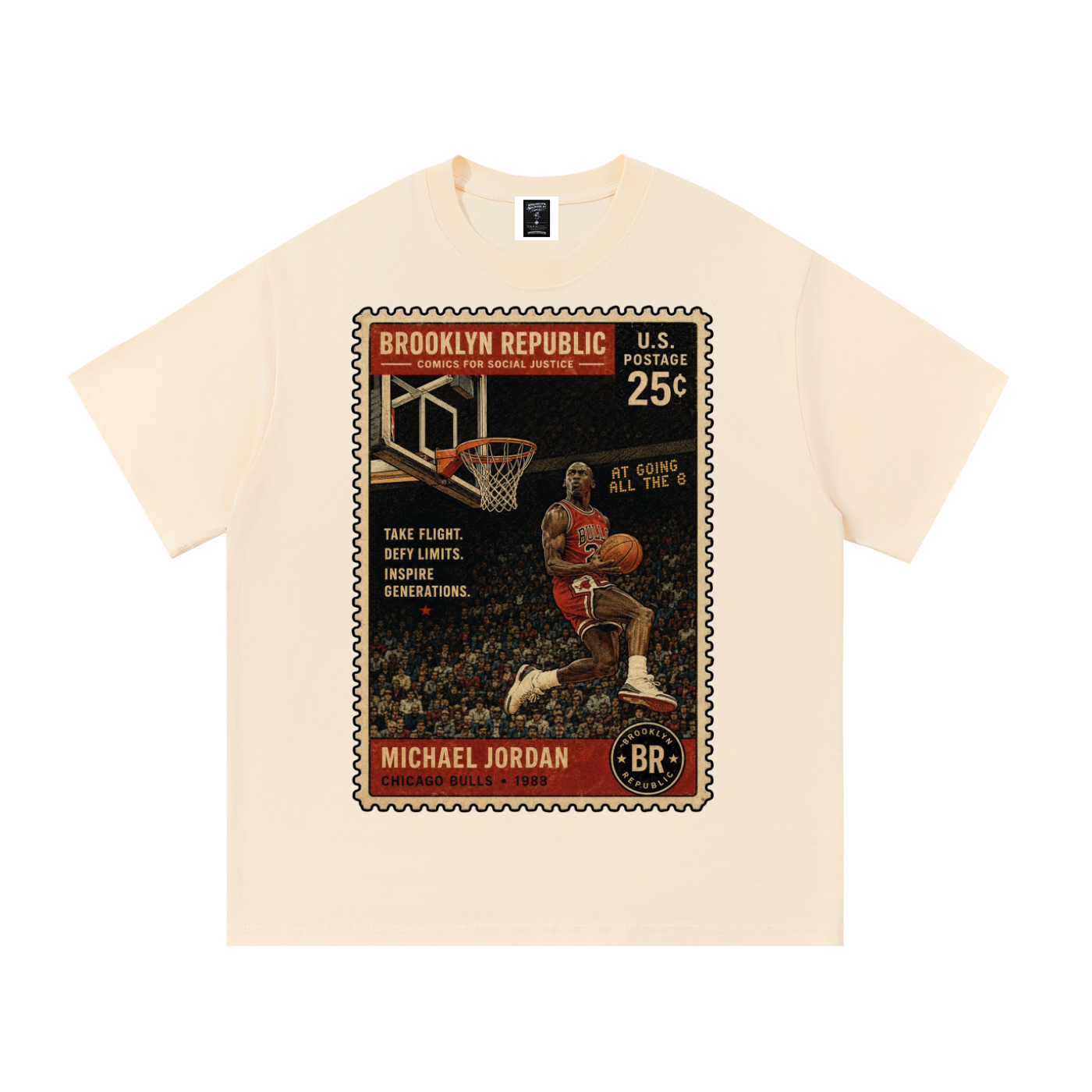 "Air Jordan" Cotton T-Shirt