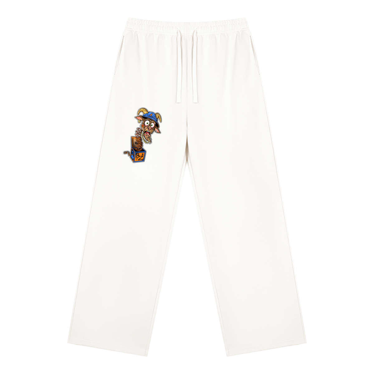 Brooklyn Zoo™ "Jumpin Jackass" Drop Shoulder Crewneck Sweatsuit