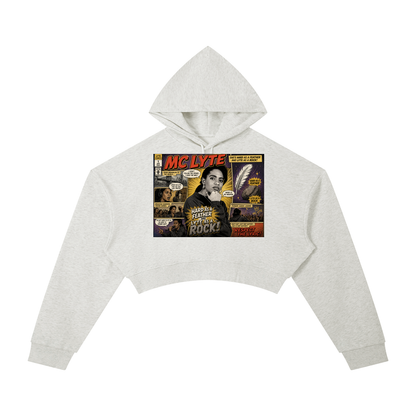 "Lyte as a Rock" Cropped Hoodie