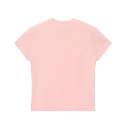 "Brooklyn Republic Essentials"  Essential Bodycon Crewneck T-Shirt
