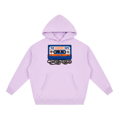 "The Knicks Tape" Oversized Boxy Fit Fleece Hoodie