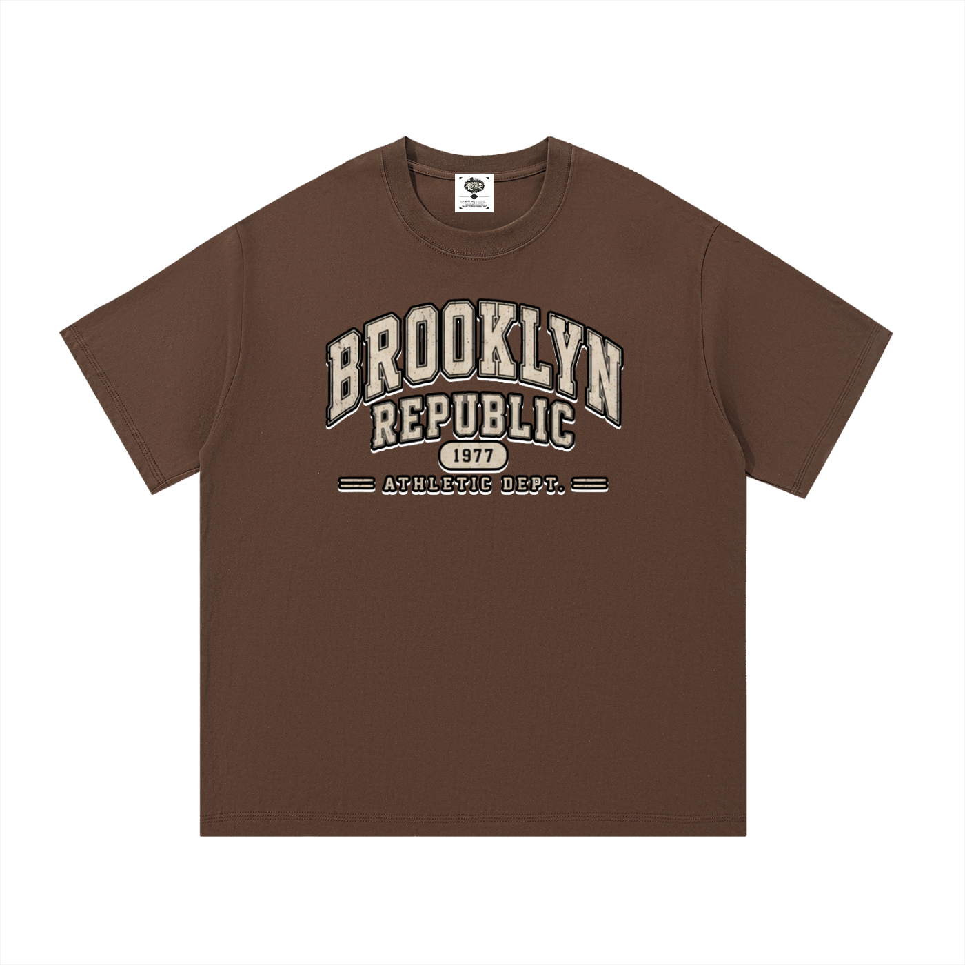 "Brooklyn Republic Essentials" Cotton T-Shirt