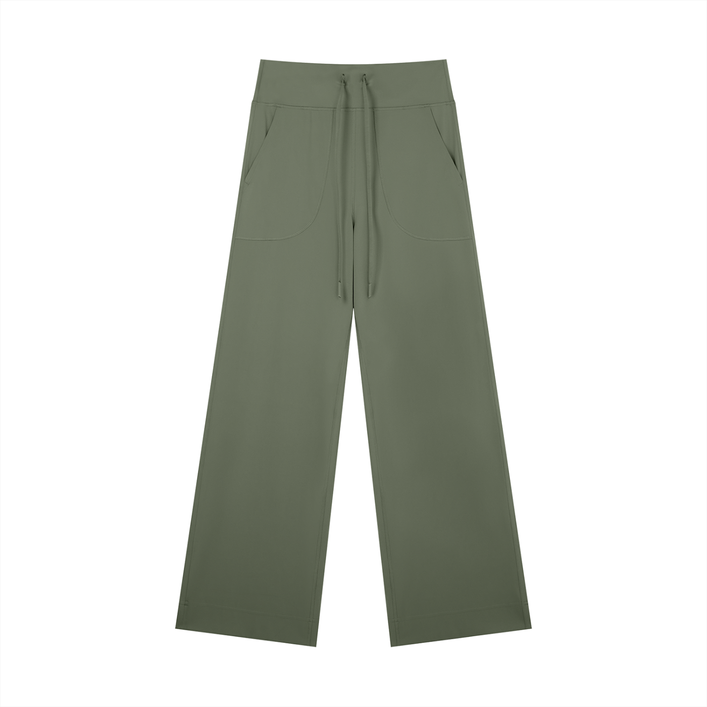 "Brooklyn Republic Essentials" Women’s High Rise Straight Leg Yoga Pants