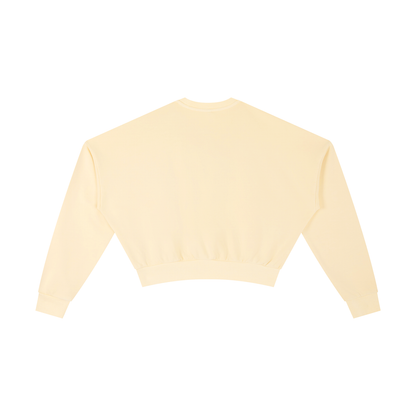 "Hillman College" Vintage Washed Cropped Sweatshirt