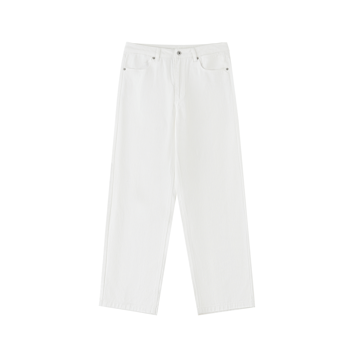 Men's Heavyweight Cotton Straight-Leg Khakis