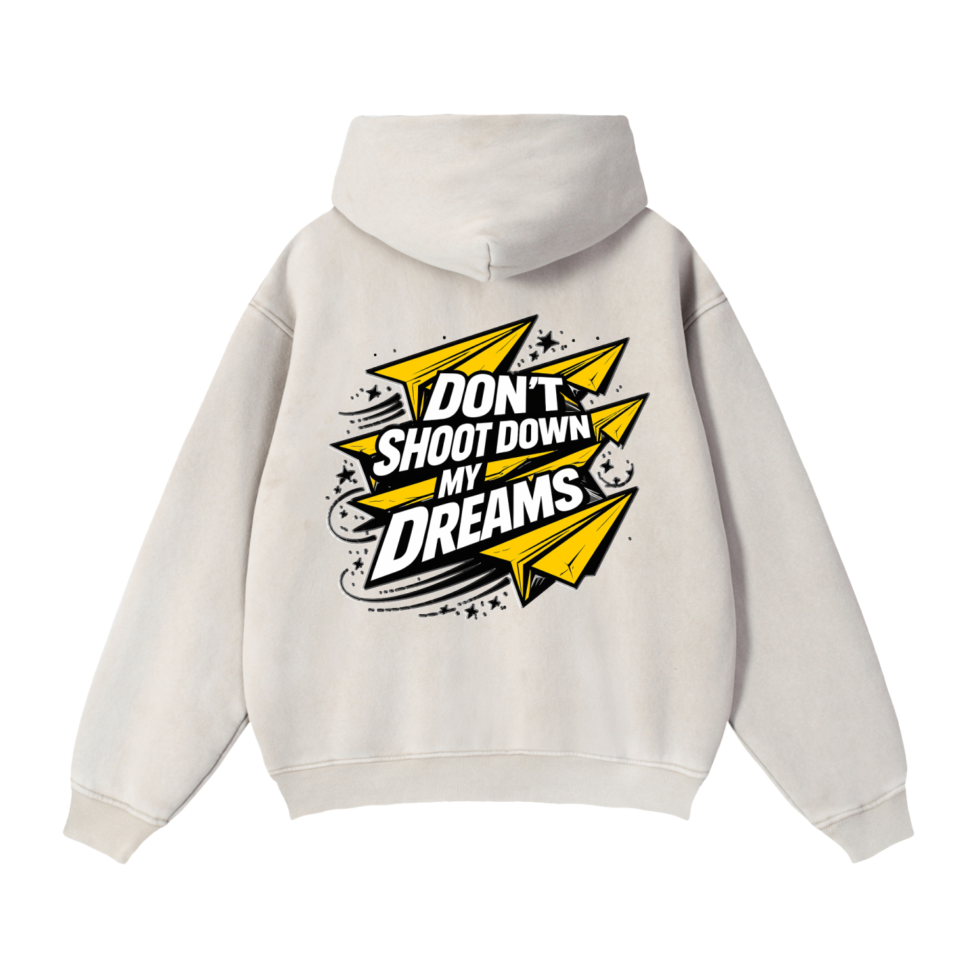 "DREAM CHASERS™ " Full-Zip Boxy Fleece Hoodie