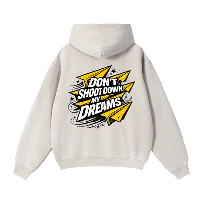 "DREAM CHASERS™ " Full-Zip Boxy Fleece Hoodie