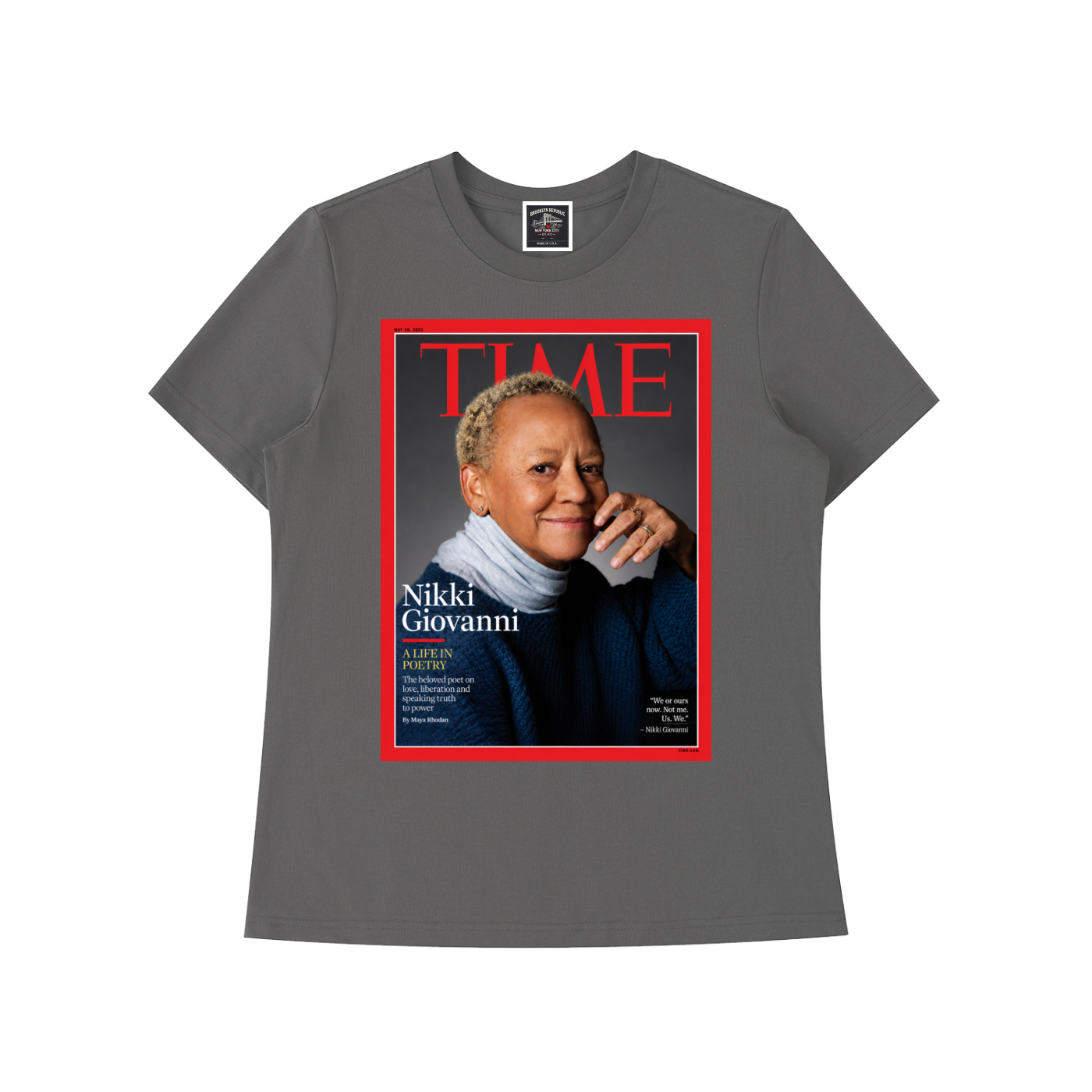 "Nikki Giovanni" Women's Cotton T-Shirt