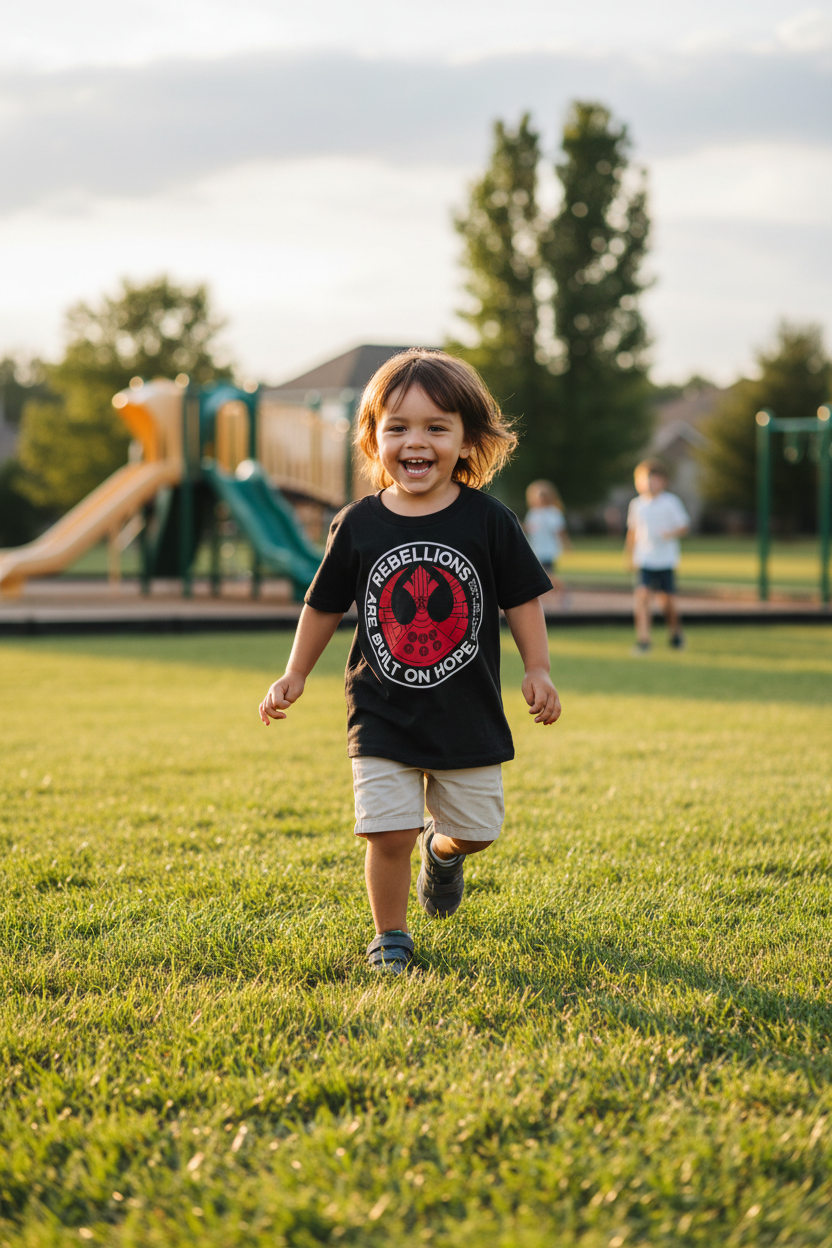"Rebellion" Pure Cotton Essential Kids T-Shirt
