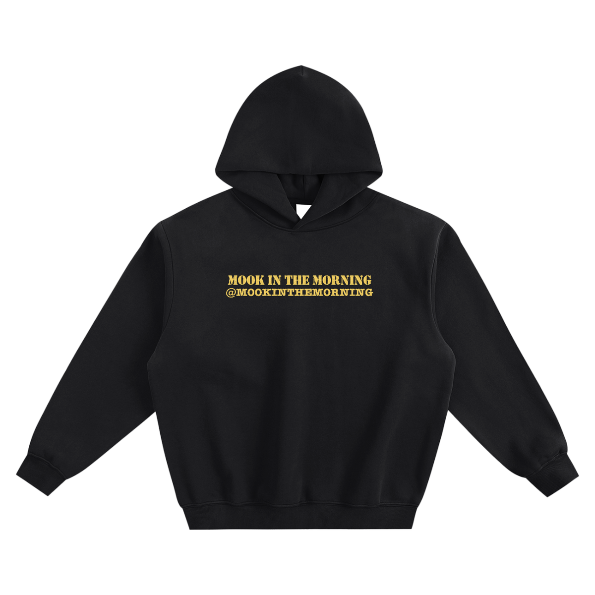MITM "Morning Wood" Embroidered Fleeced Boxy Hoodie
