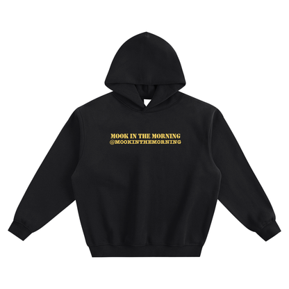 MITM "Morning Wood" Embroidered Fleeced Boxy Hoodie