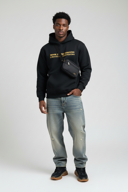 MITM "Morning Wood" Embroidered Fleeced Boxy Hoodie