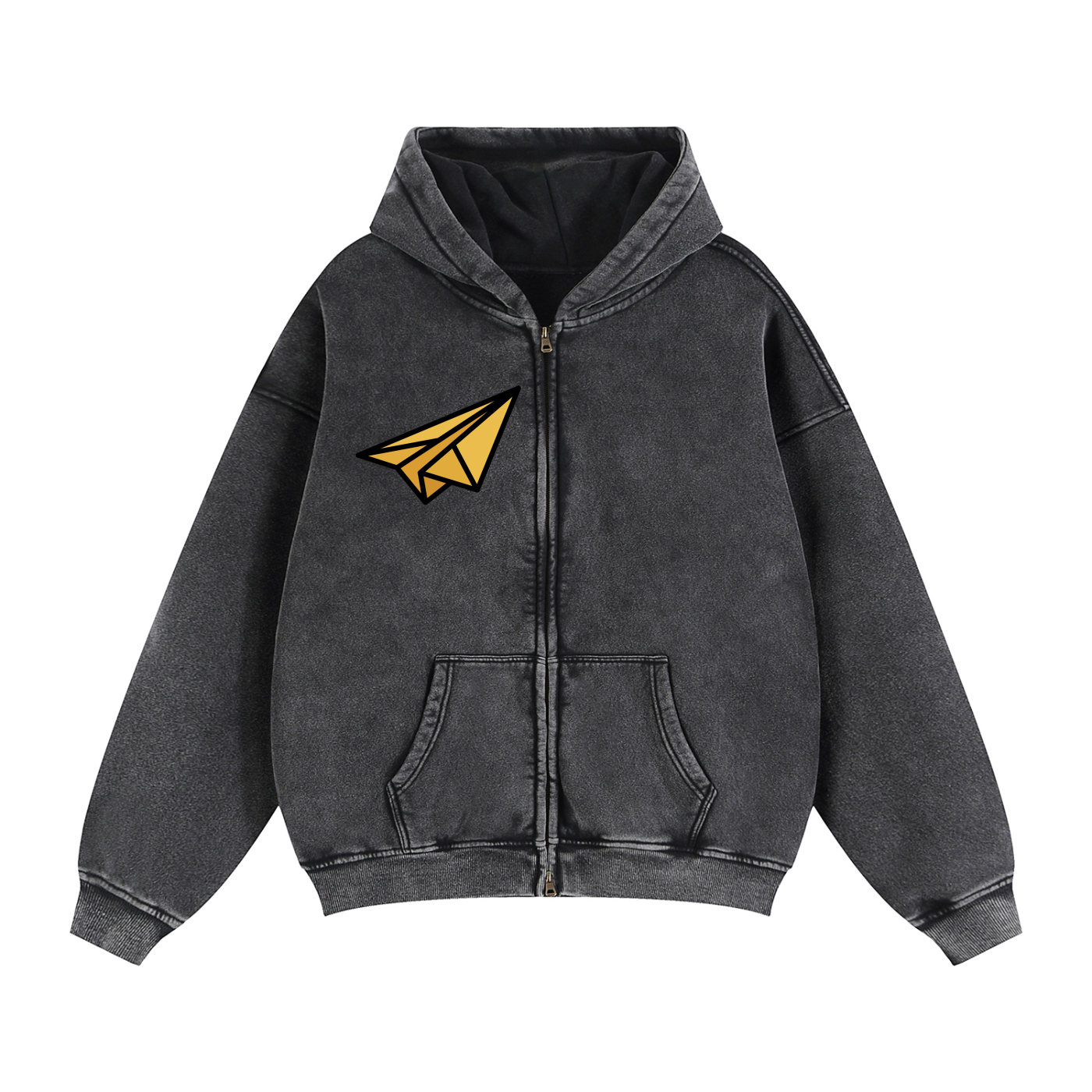 "DREAM CHASERS™ " Full-Zip Boxy Fleece Hoodie
