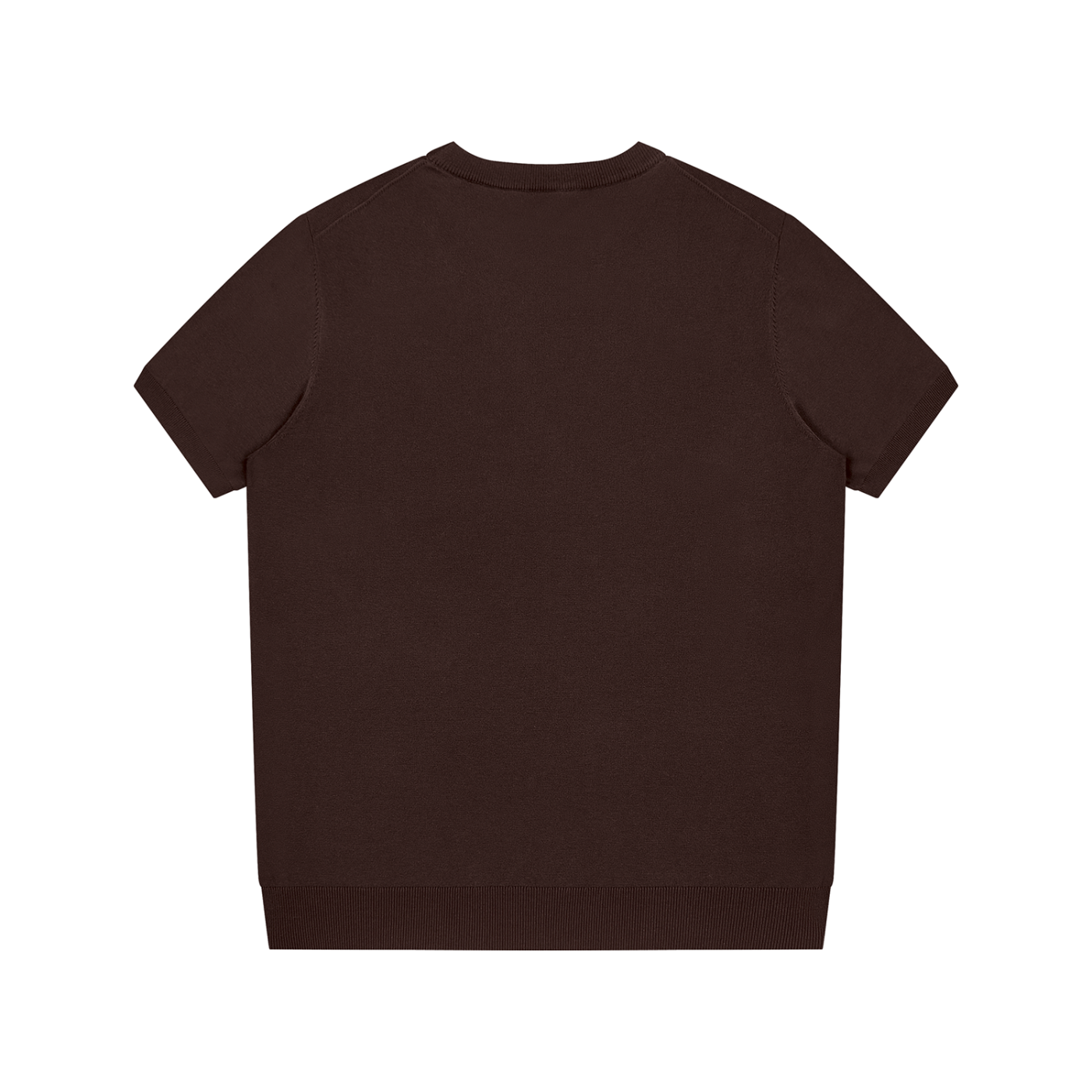 "Brooklyn Republic Essentials" Crewneck Knit T-Shirt