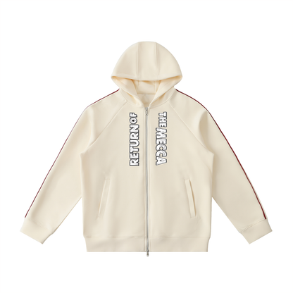 "Return to Mecca" Heavyweight Raglan Zip Hoodie