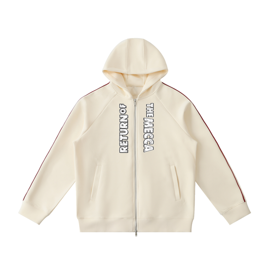 "Return to Mecca" Heavyweight Raglan Zip Hoodie
