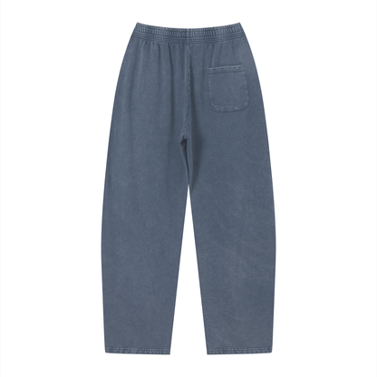 PYN™ x BKRP™ "Cut & Sew" Vintage Wash Loose Sweatpants