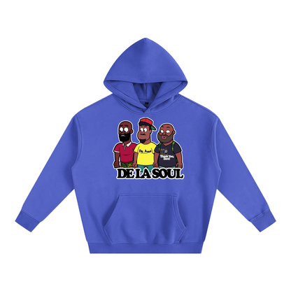 "DE LA TITANS" Oversize Fleeced Hoodie