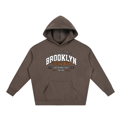 "Varsity Club" Oversize Fleeced Hoodie
