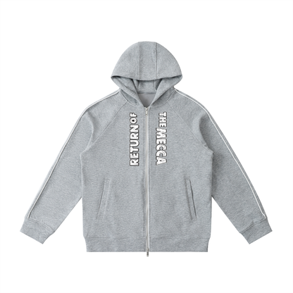 "Return to Mecca" Heavyweight Raglan Zip Hoodie