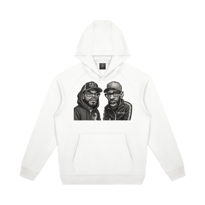 "How High" Oversized Raglan Pullover Hoodie