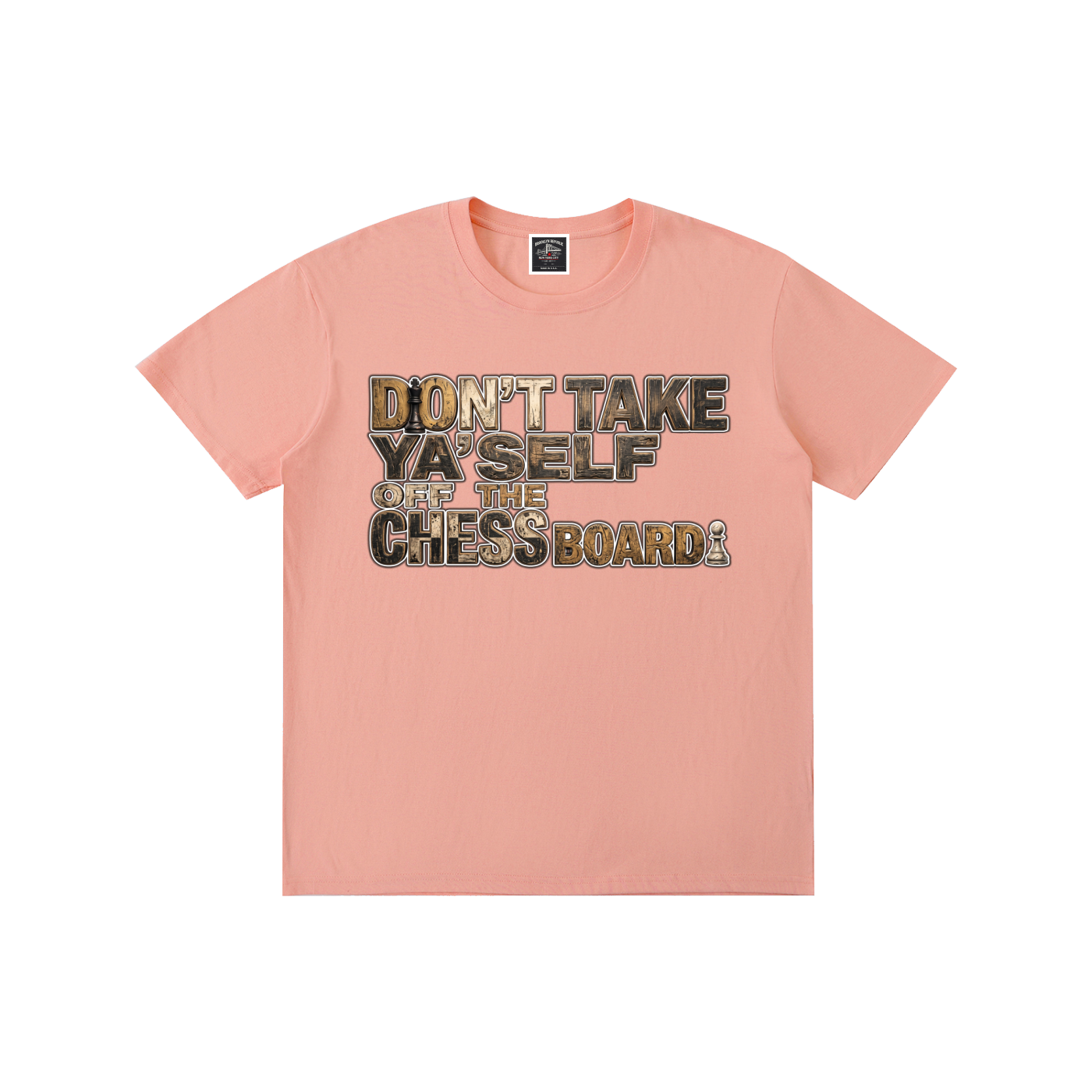 PYN™ "Chessboxin" Cotton Unisex T-Shirt