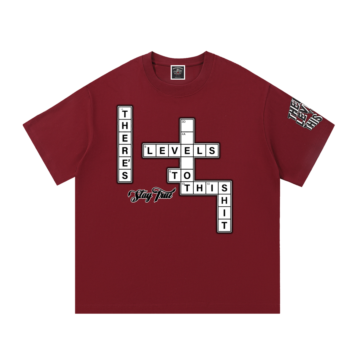 "LEVELS" Cotton T-Shirt