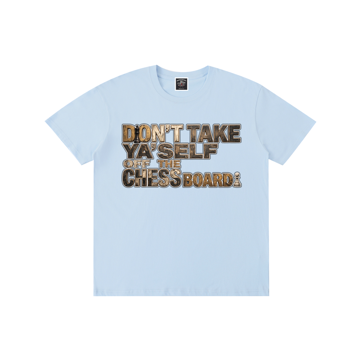 PYN™ "Chessboxin" Cotton Unisex T-Shirt