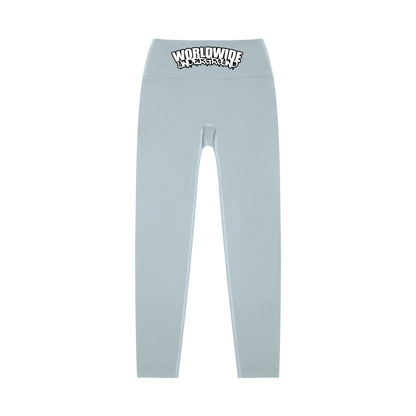 "Worldwide Underground" High-Waisted Yoga Leggings
