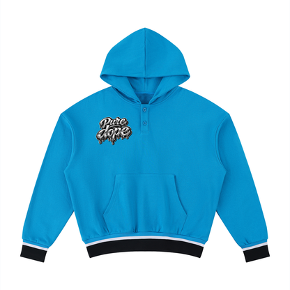 "Alien Invasion" Oversized Color Block Boxy Hoodie