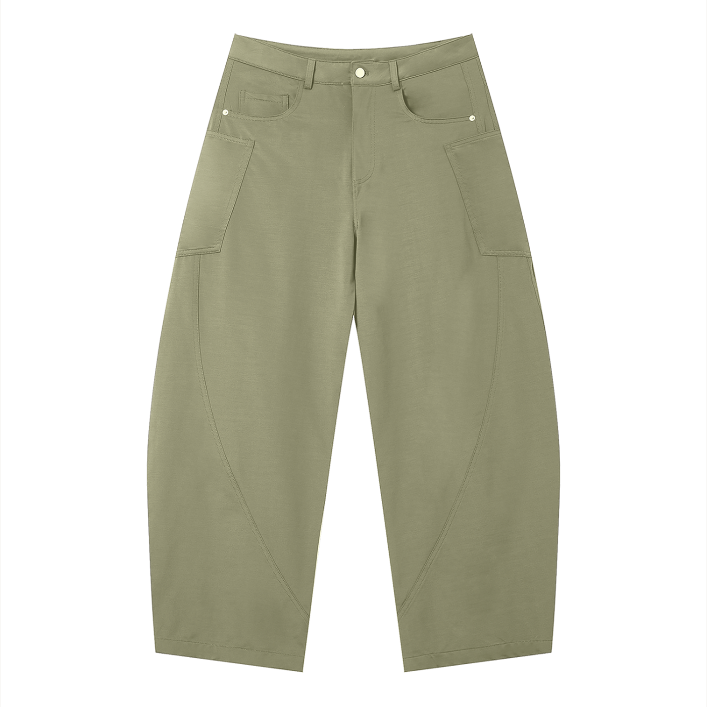 "Brooklyn Republic" Men's Barrel Leg Pants