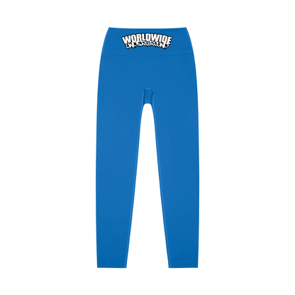 "Worldwide Underground" High-Waisted Yoga Leggings