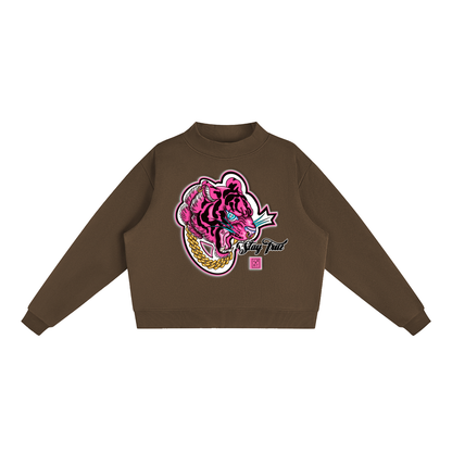 Brooklyn Zoo "Tiger Style" Women's Straight Leg Fleece Set
