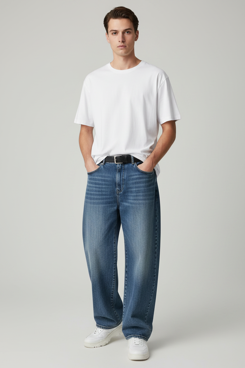 Brooklyn Republic Essentials™ Sun Fade Heavyweight Denim Jeans