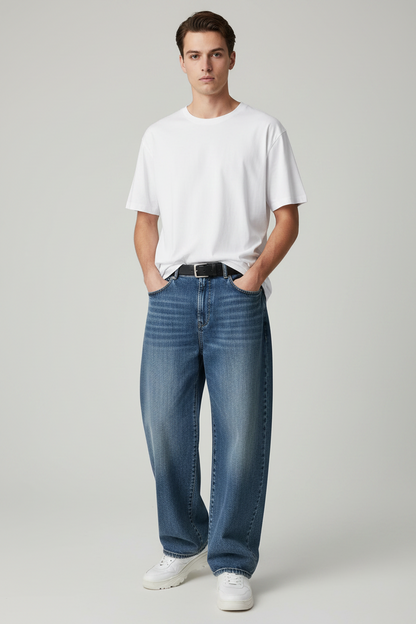 Brooklyn Republic Essentials™ Sun Fade Heavyweight Denim Jeans