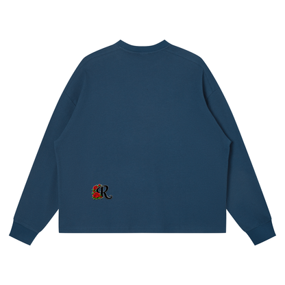 Unisex Waffle Boxy Long Sleeve T-Shirt