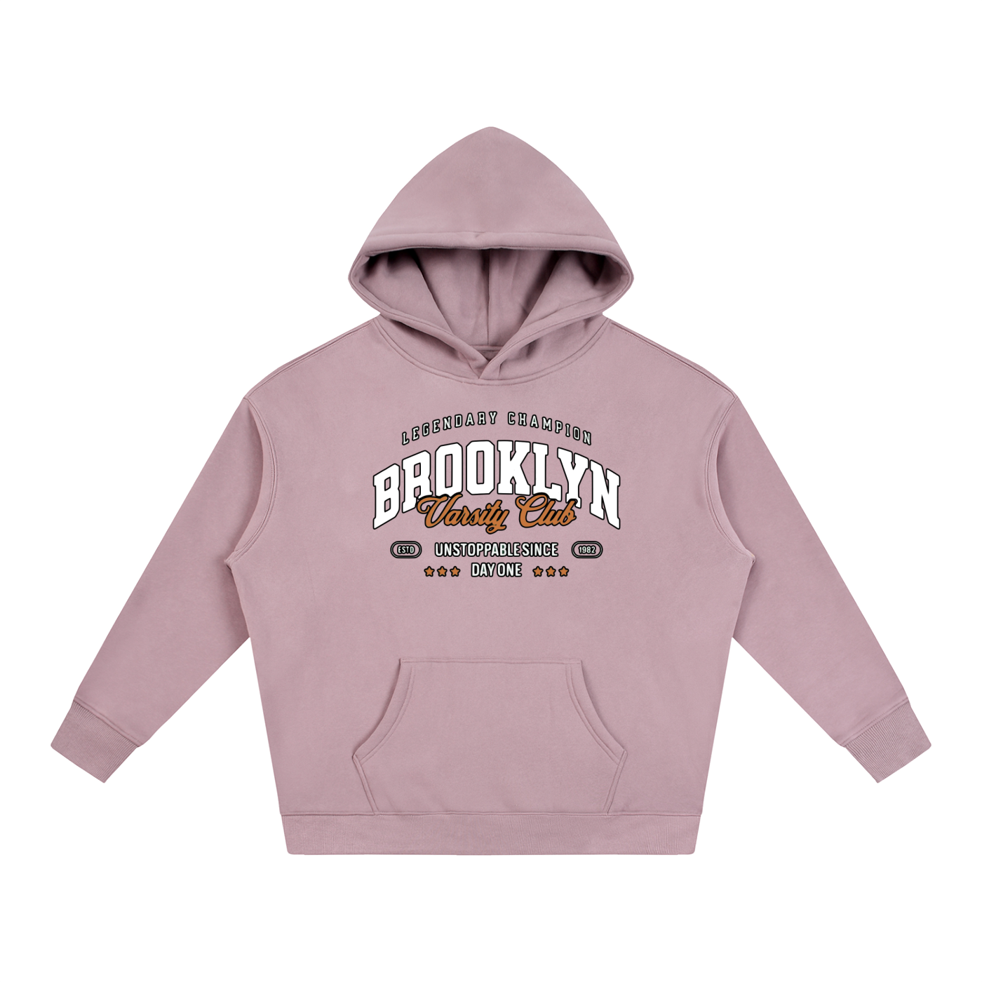 "Varsity Club" Oversize Fleeced Hoodie