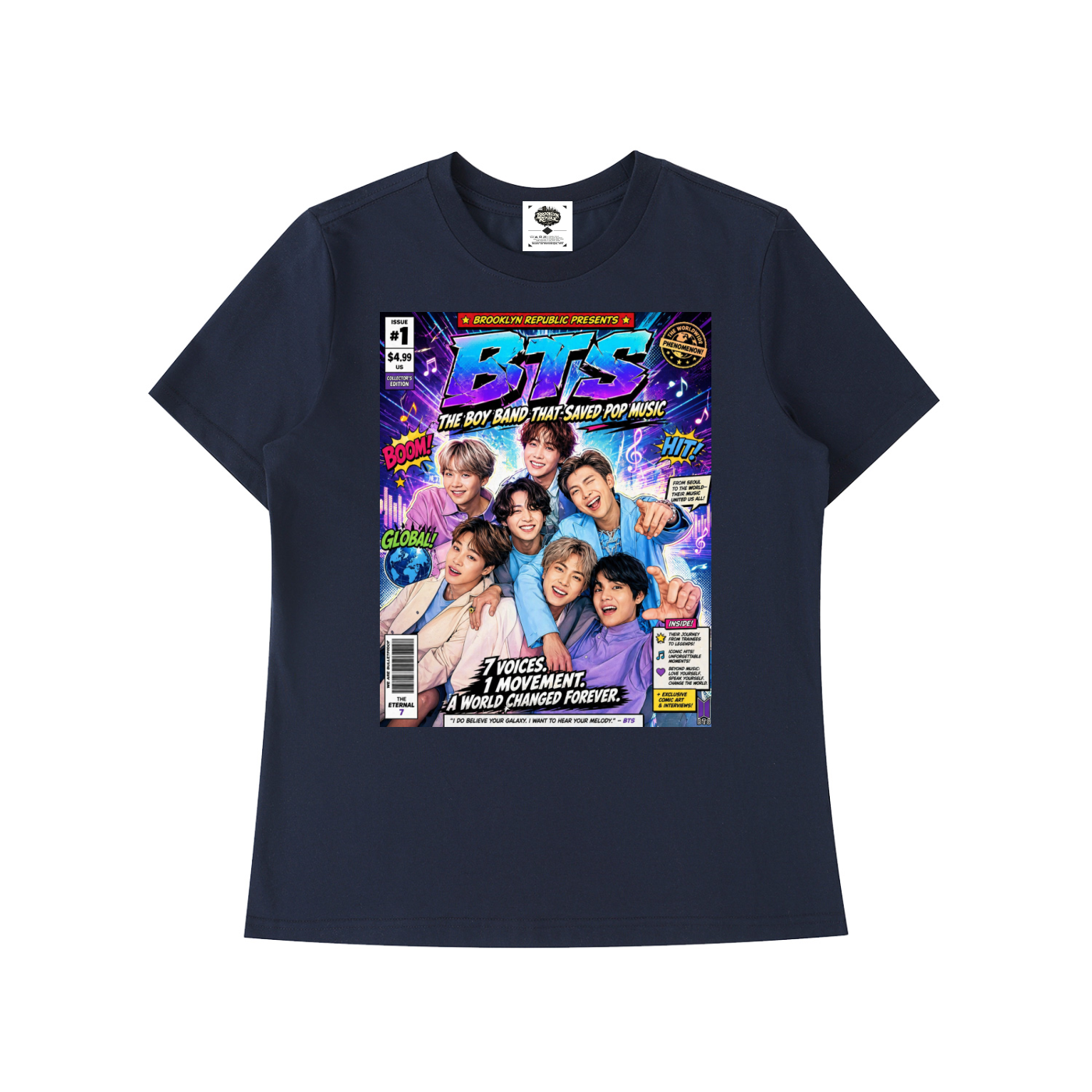 "Bulletproof Boy Scouts" Standard Shoulder T-Shirt