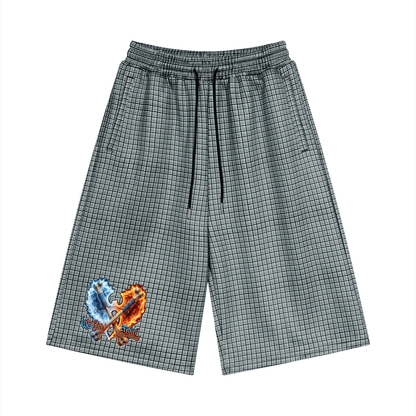 PYN™ "The Final Chamber" Plaid Drawstring Short Set