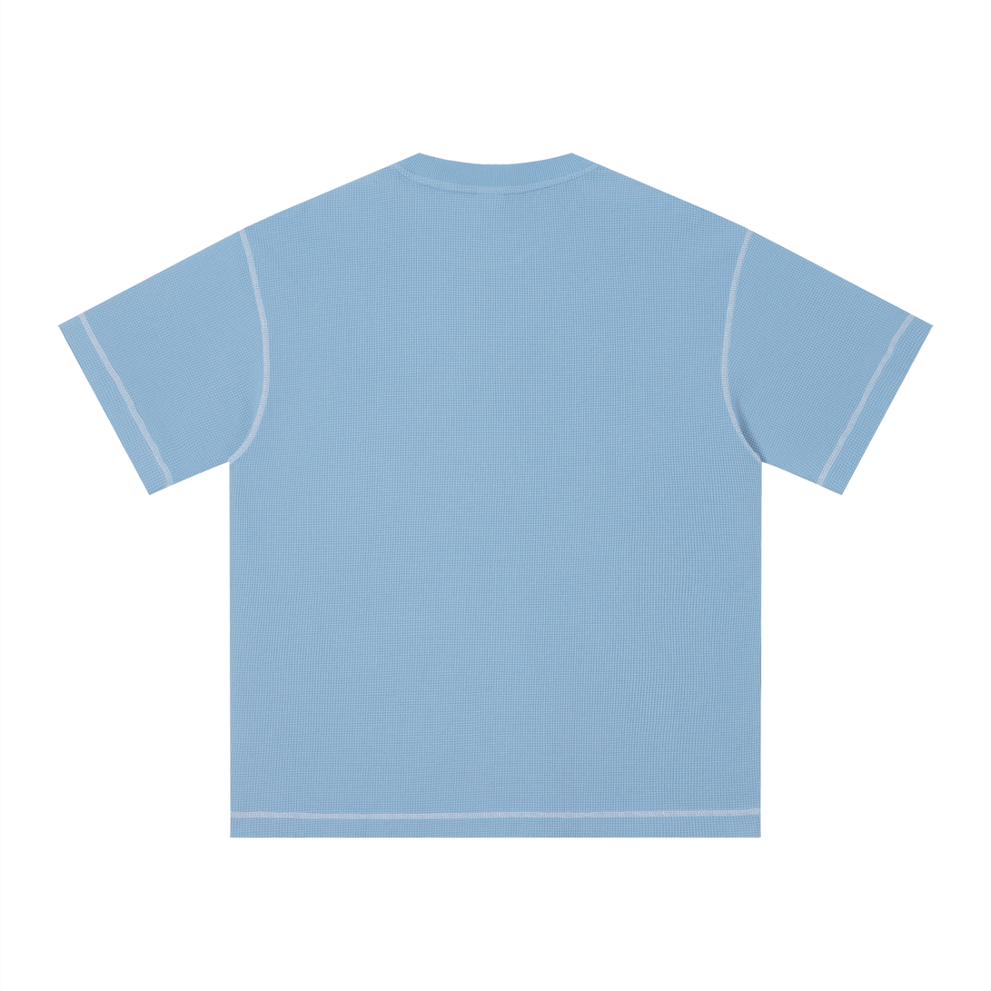"Brooklyn Republic Essentials" Sunfade Waffle Boxy T-Shirt