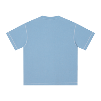 "Brooklyn Republic Essentials" Sunfade Waffle Boxy T-Shirt