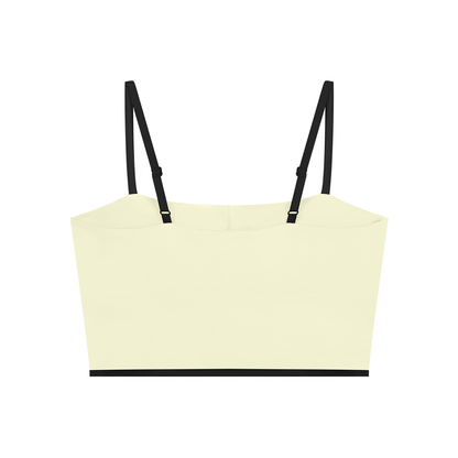 "Brooklyn Republic Essentials" Women’s Color Bloc Yoga Sports Bra