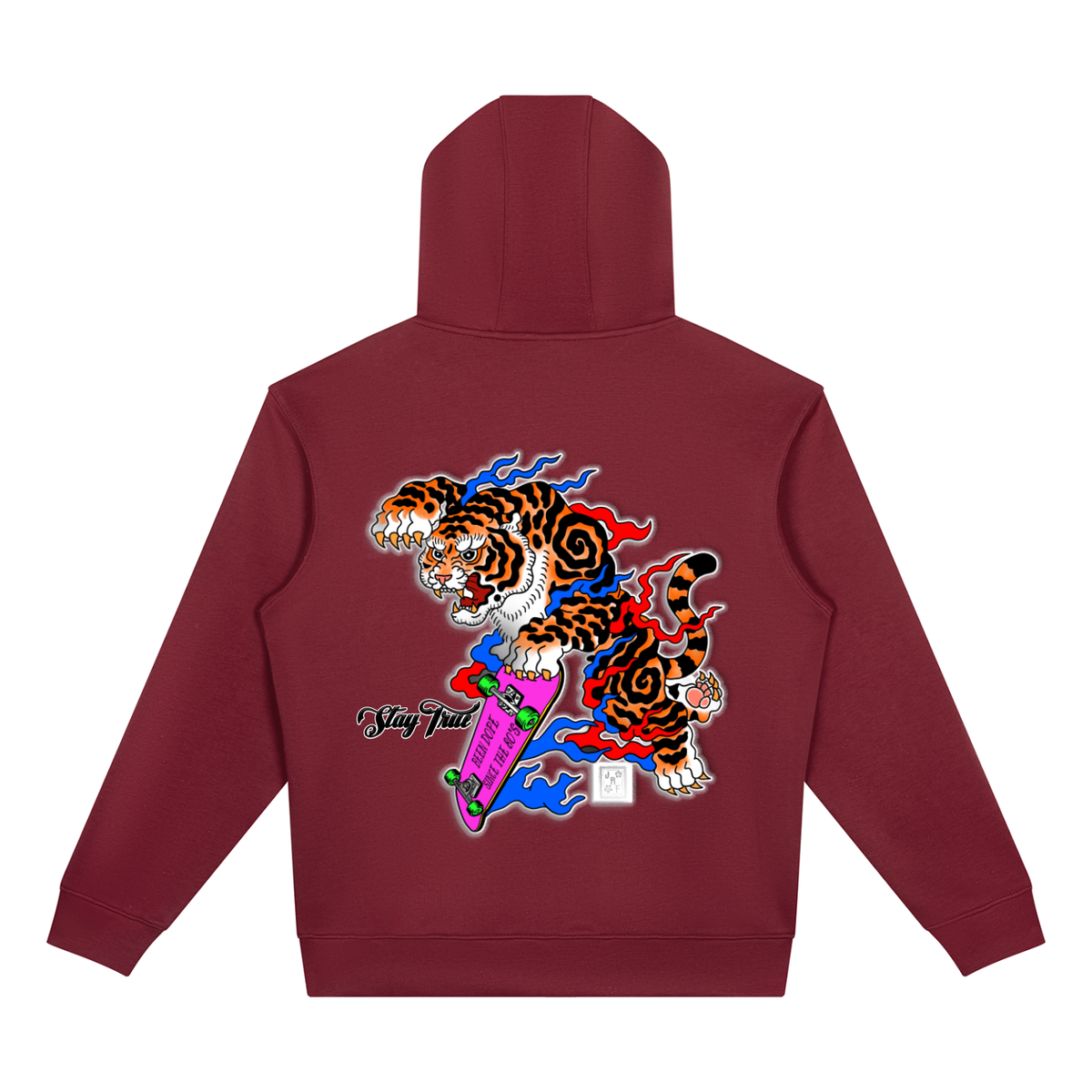 Brooklyn Zoo™ "Sheir-Khan" Drop Shoulder Full Zip Hoodie